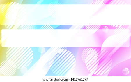 Futuristic Background With Color Gradient Geometric Shape for Your Design Landing Page, Ad, Banner, Cover Page. Vector Illustration with Color Gradient.