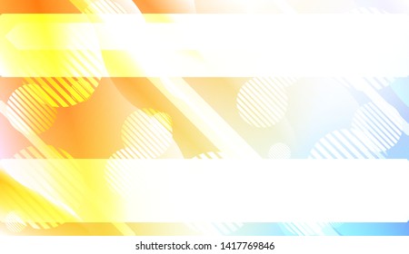 Futuristic Background With Color Gradient Geometric Shape for Your Design Landing Page, Ad, Banner, Cover Page. Vector Illustration with Color Gradient.