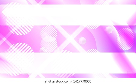 Futuristic Background With Color Gradient Geometric Shape for Your Design Landing Page, Ad, Banner, Cover Page. Vector Illustration with Color Gradient.