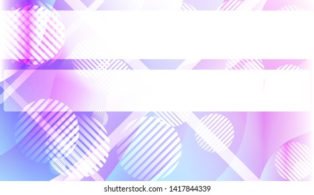 Futuristic Background With Color Gradient Geometric Shape for Your Design Landing Page, Ad, Banner, Cover Page. Vector Illustration with Color Gradient.