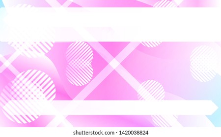 Futuristic Background With Color Gradient Geometric Shape for Your Design Landing Page, Ad, Banner, Cover Page. Vector Illustration with Color Gradient.
