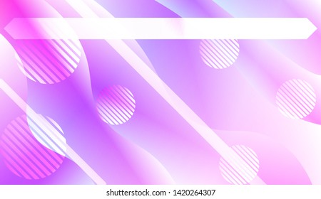 Futuristic Background With Color Gradient Geometric Shape for Your Design Landing Page, Ad, Banner, Cover Page. Vector Illustration with Color Gradient.