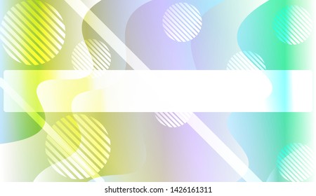 Futuristic Background With Color Gradient Geometric Shape for Your Design Landing Page, Ad, Banner, Cover Page. Vector Illustration with Color Gradient.