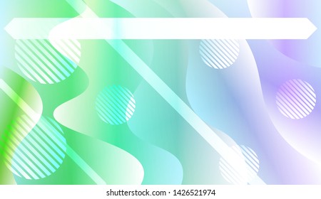 Futuristic Background With Color Gradient Geometric Shape for Your Design Landing Page, Ad, Banner, Cover Page. Vector Illustration with Color Gradient.