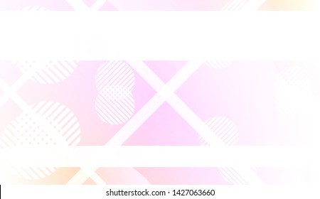 Futuristic Background With Color Gradient Geometric Shape for Your Design Landing Page, Ad, Banner, Cover Page. Vector Illustration with Color Gradient.