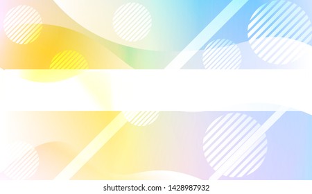 Futuristic Background With Color Gradient Geometric Shape for Your Design Landing Page, Ad, Banner, Cover Page. Vector Illustration with Color Gradient.