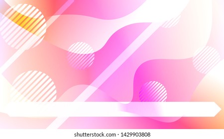 Futuristic Background With Color Gradient Geometric Shape for Your Design Landing Page, Ad, Banner, Cover Page. Vector Illustration with Color Gradient.