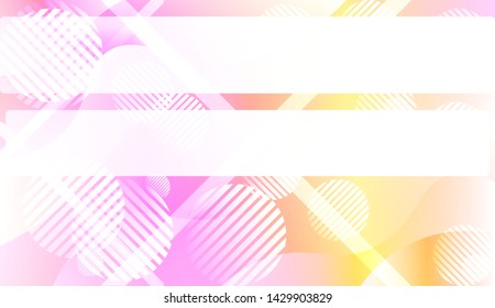 Futuristic Background With Color Gradient Geometric Shape for Your Design Landing Page, Ad, Banner, Cover Page. Vector Illustration with Color Gradient.