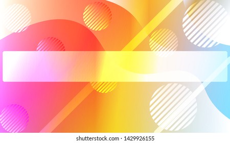 Futuristic Background With Color Gradient Geometric Shape for Your Design Landing Page, Ad, Banner, Cover Page. Vector Illustration with Color Gradient.