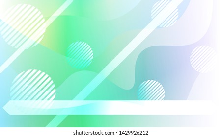 Futuristic Background With Color Gradient Geometric Shape for Your Design Landing Page, Ad, Banner, Cover Page. Vector Illustration with Color Gradient.