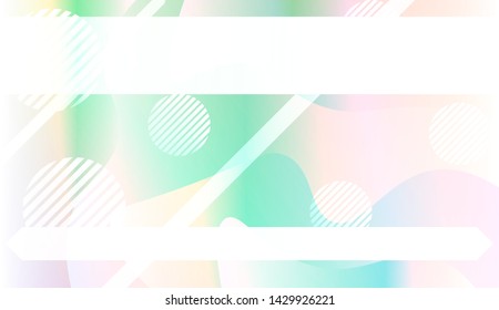 Futuristic Background With Color Gradient Geometric Shape for Your Design Landing Page, Ad, Banner, Cover Page. Vector Illustration with Color Gradient.