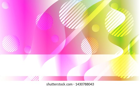 Futuristic Background With Color Gradient Geometric Shape for Your Design Landing Page, Ad, Banner, Cover Page. Vector Illustration with Color Gradient.