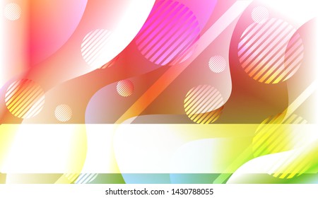 Futuristic Background With Color Gradient Geometric Shape for Your Design Landing Page, Ad, Banner, Cover Page. Vector Illustration with Color Gradient.