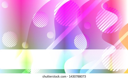 Futuristic Background With Color Gradient Geometric Shape for Your Design Landing Page, Ad, Banner, Cover Page. Vector Illustration with Color Gradient.
