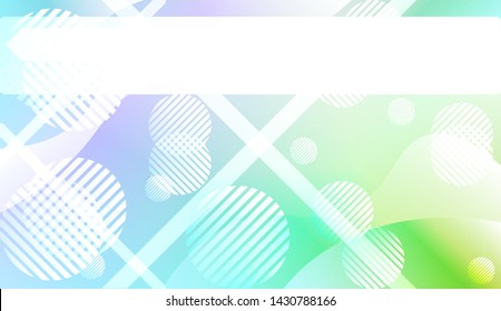 Futuristic Background With Color Gradient Geometric Shape for Your Design Landing Page, Ad, Banner, Cover Page. Vector Illustration with Color Gradient.
