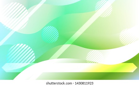 Futuristic Background With Color Gradient Geometric Shape for Your Design Landing Page, Ad, Banner, Cover Page. Vector Illustration with Color Gradient.