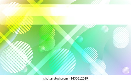Futuristic Background With Color Gradient Geometric Shape for Your Design Landing Page, Ad, Banner, Cover Page. Vector Illustration with Color Gradient.