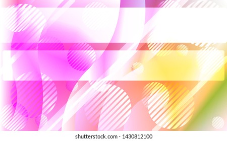 Futuristic Background With Color Gradient Geometric Shape for Your Design Landing Page, Ad, Banner, Cover Page. Vector Illustration with Color Gradient.