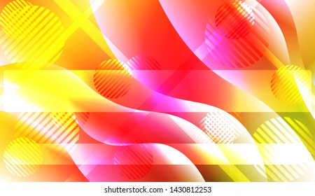 Futuristic Background With Color Gradient Geometric Shape for Your Design Landing Page, Ad, Banner, Cover Page. Vector Illustration with Color Gradient.