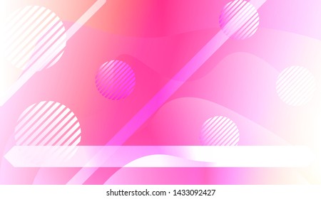 Futuristic Background With Color Gradient Geometric Shape for Your Design Landing Page, Ad, Banner, Cover Page. Vector Illustration with Color Gradient.