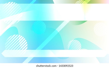 Futuristic Background With Color Gradient Geometric Shape for Your Design Landing Page, Ad, Banner, Cover Page. Vector Illustration with Color Gradient.