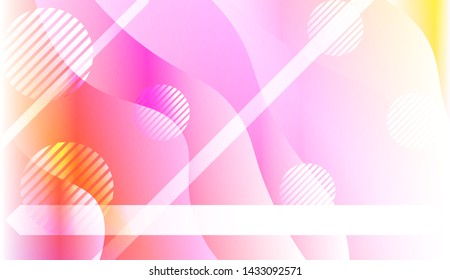 Futuristic Background With Color Gradient Geometric Shape for Your Design Landing Page, Ad, Banner, Cover Page. Vector Illustration with Color Gradient.