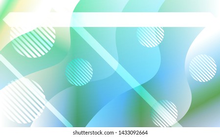Futuristic Background With Color Gradient Geometric Shape for Your Design Landing Page, Ad, Banner, Cover Page. Vector Illustration with Color Gradient.