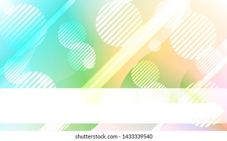 Futuristic Background With Color Gradient Geometric Shape for Your Design Landing Page, Ad, Banner, Cover Page. Vector Illustration with Color Gradient.