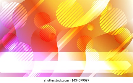 Futuristic Background With Color Gradient Geometric Shape for Your Design Landing Page, Ad, Banner, Cover Page. Vector Illustration with Color Gradient.