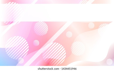 Futuristic Background With Color Gradient Geometric Shape for Your Design Landing Page, Ad, Banner, Cover Page. Vector Illustration with Color Gradient.