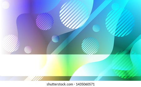 Futuristic Background With Color Gradient Geometric Shape for Your Design Landing Page, Ad, Banner, Cover Page. Vector Illustration with Color Gradient.