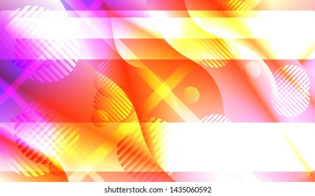 Futuristic Background With Color Gradient Geometric Shape for Your Design Landing Page, Ad, Banner, Cover Page. Vector Illustration with Color Gradient.