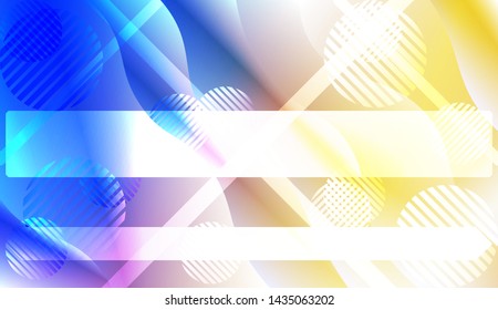 Futuristic Background With Color Gradient Geometric Shape for Your Design Landing Page, Ad, Banner, Cover Page. Vector Illustration with Color Gradient.