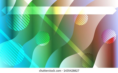 Futuristic Background With Color Gradient Geometric Shape for Your Design Landing Page, Ad, Banner, Cover Page. Vector Illustration with Color Gradient.