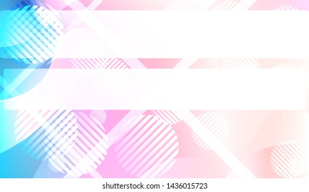 Futuristic Background With Color Gradient Geometric Shape for Your Design Landing Page, Ad, Banner, Cover Page. Vector Illustration with Color Gradient.