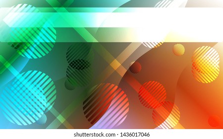 Futuristic Background With Color Gradient Geometric Shape for Your Design Landing Page, Ad, Banner, Cover Page. Vector Illustration with Color Gradient.