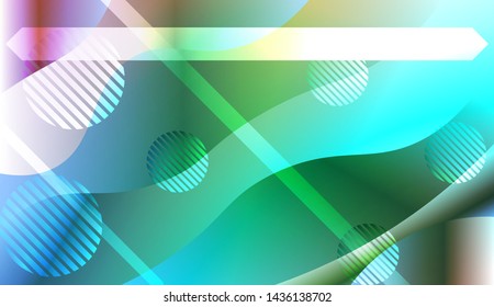 Futuristic Background With Color Gradient Geometric Shape for Your Design Landing Page, Ad, Banner, Cover Page. Vector Illustration with Color Gradient.