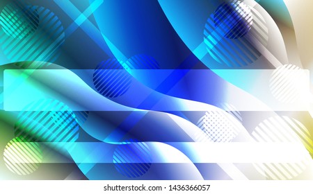 Futuristic Background With Color Gradient Geometric Shape for Your Design Landing Page, Ad, Banner, Cover Page. Vector Illustration with Color Gradient.