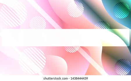 Futuristic Background With Color Gradient Geometric Shape for Your Design Landing Page, Ad, Banner, Cover Page. Vector Illustration with Color Gradient.