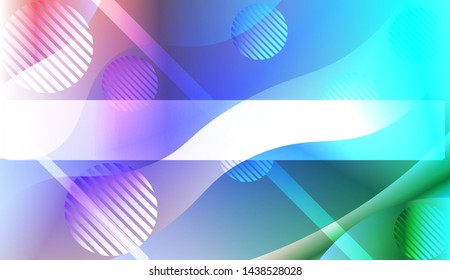 Futuristic Background With Color Gradient Geometric Shape for Your Design Landing Page, Ad, Banner, Cover Page. Vector Illustration with Color Gradient.