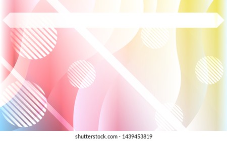 Futuristic Background With Color Gradient Geometric Shape for Your Design Landing Page, Ad, Banner, Cover Page. Vector Illustration with Color Gradient.