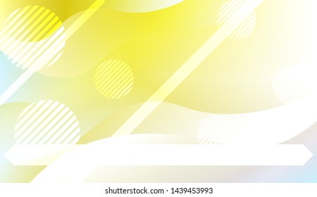Futuristic Background With Color Gradient Geometric Shape for Your Design Landing Page, Ad, Banner, Cover Page. Vector Illustration with Color Gradient.