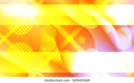 Futuristic Background With Color Gradient Geometric Shape for Your Design Landing Page, Ad, Banner, Cover Page. Vector Illustration with Color Gradient.