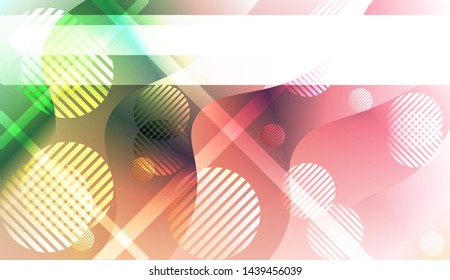 Futuristic Background With Color Gradient Geometric Shape for Your Design Landing Page, Ad, Banner, Cover Page. Vector Illustration with Color Gradient.