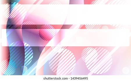 Futuristic Background With Color Gradient Geometric Shape for Your Design Landing Page, Ad, Banner, Cover Page. Vector Illustration with Color Gradient.