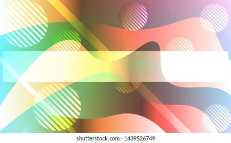 Futuristic Background With Color Gradient Geometric Shape for Your Design Landing Page, Ad, Banner, Cover Page. Vector Illustration with Color Gradient.