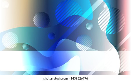 Futuristic Background With Color Gradient Geometric Shape for Your Design Landing Page, Ad, Banner, Cover Page. Vector Illustration with Color Gradient.