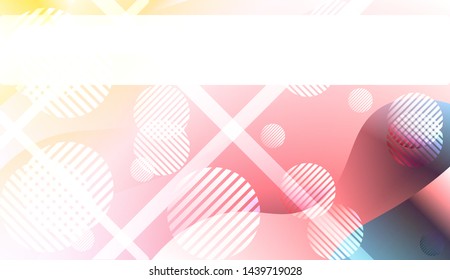 Futuristic Background With Color Gradient Geometric Shape for Your Design Landing Page, Ad, Banner, Cover Page. Vector Illustration with Color Gradient.