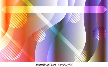 Futuristic Background With Color Gradient Geometric Shape for Your Design Landing Page, Ad, Banner, Cover Page. Vector Illustration with Color Gradient.