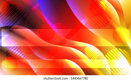 Futuristic Background With Color Gradient Geometric Shape for Your Design Landing Page, Ad, Banner, Cover Page. Vector Illustration with Color Gradient.